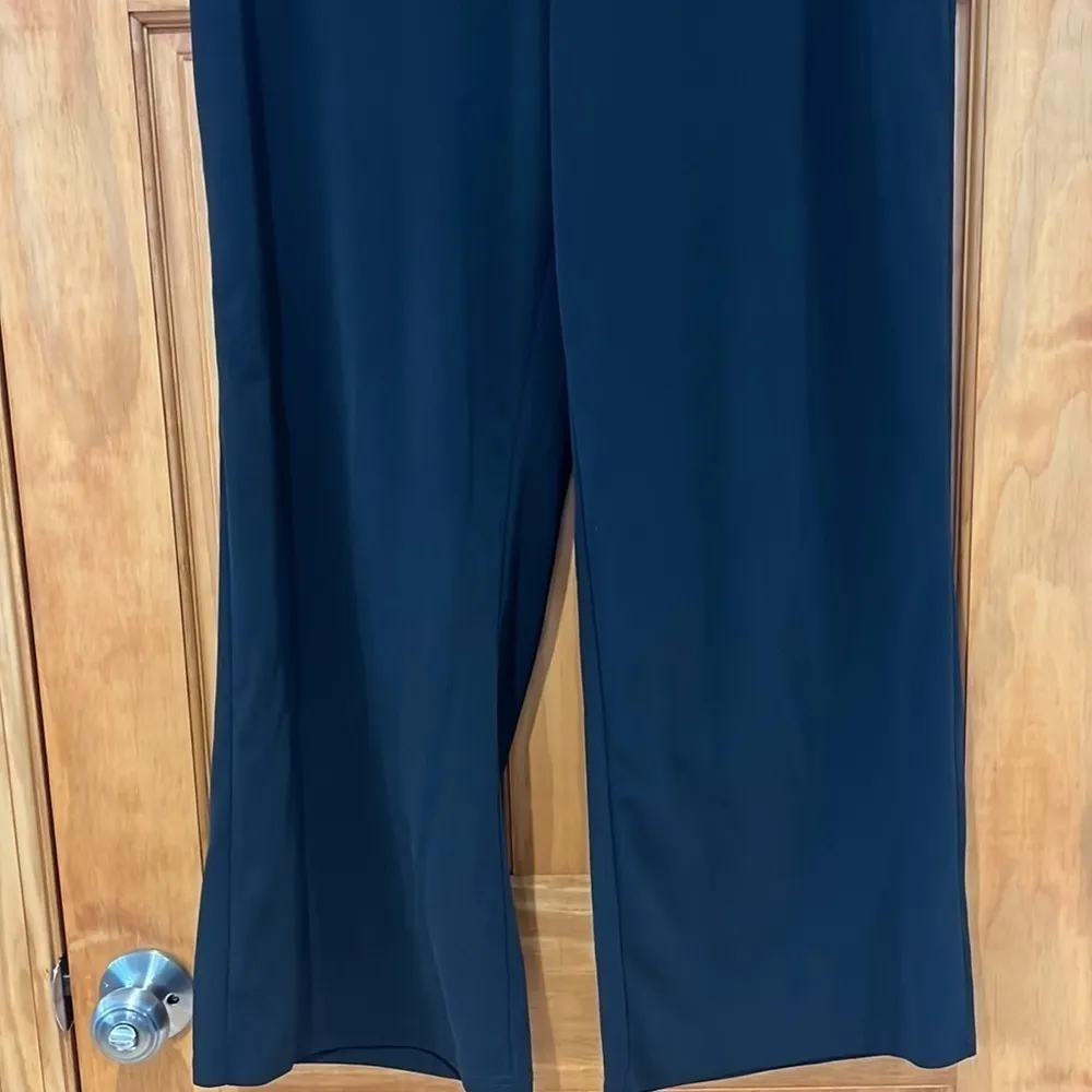 SHEIN Curve Black Wide Leg Pants 2XL Elastic Waist - Image 3