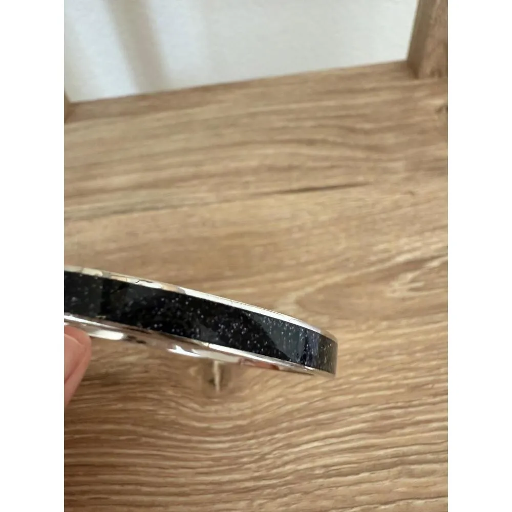 Kate Spade Black Sparkle Silver Bracelet - Image 2