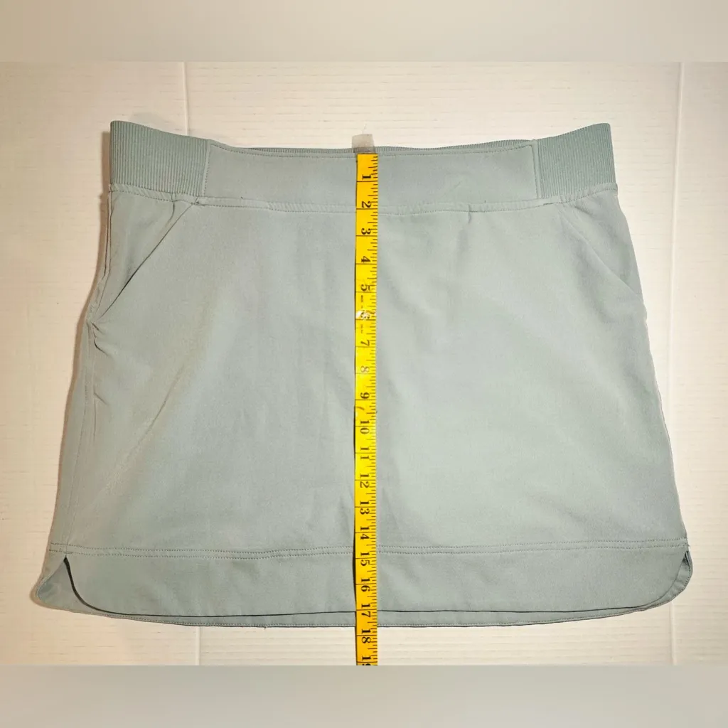 32 Degrees Cool Skort Women’s Large Cream De Mint Green Short Active Workout - Image 2
