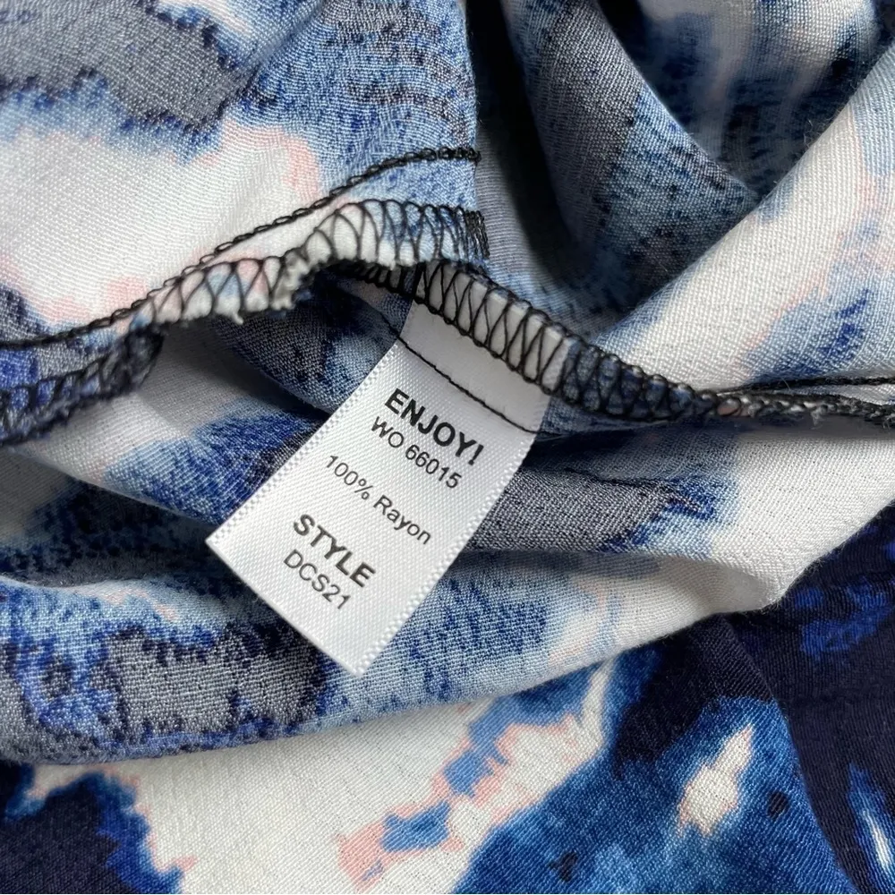 Michael Stars NEW Revolve  Cross Back Passport Blue Tie Dye Halter Women’s XS - Image 6