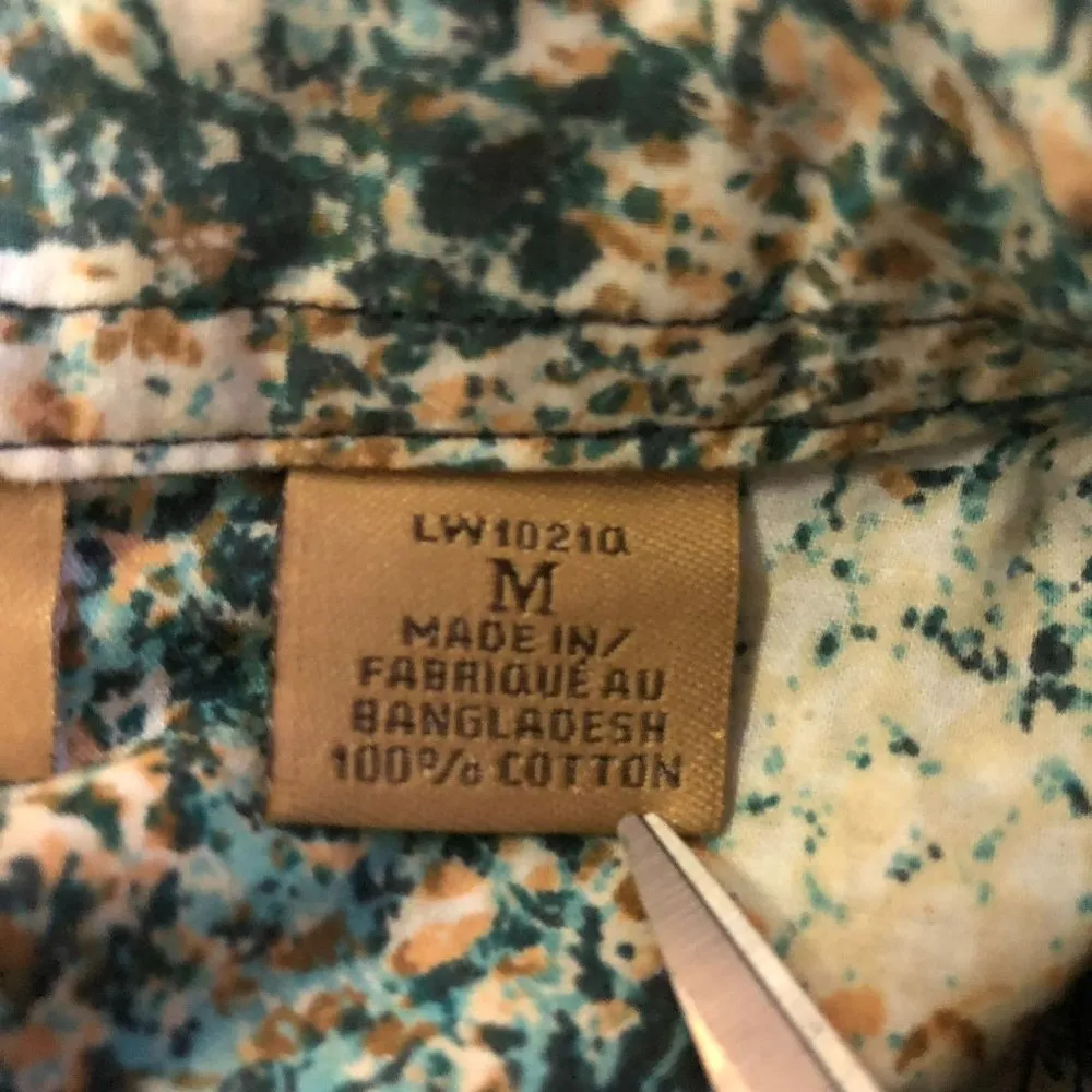 Wrangler Western Blouse Womens M Used Pearl Snap LW1021Q - Image 9