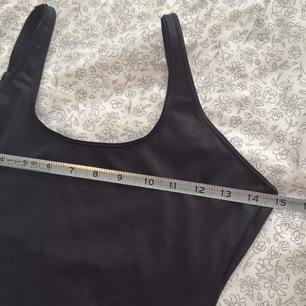 Spanx Luxe Black Bodysuit Slip Dress - Image 11