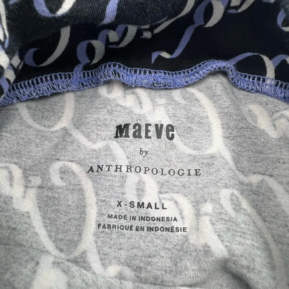 Anthropologie Maeve Ciao Printed Mock Turtleneck Long Sleeve - Image 8