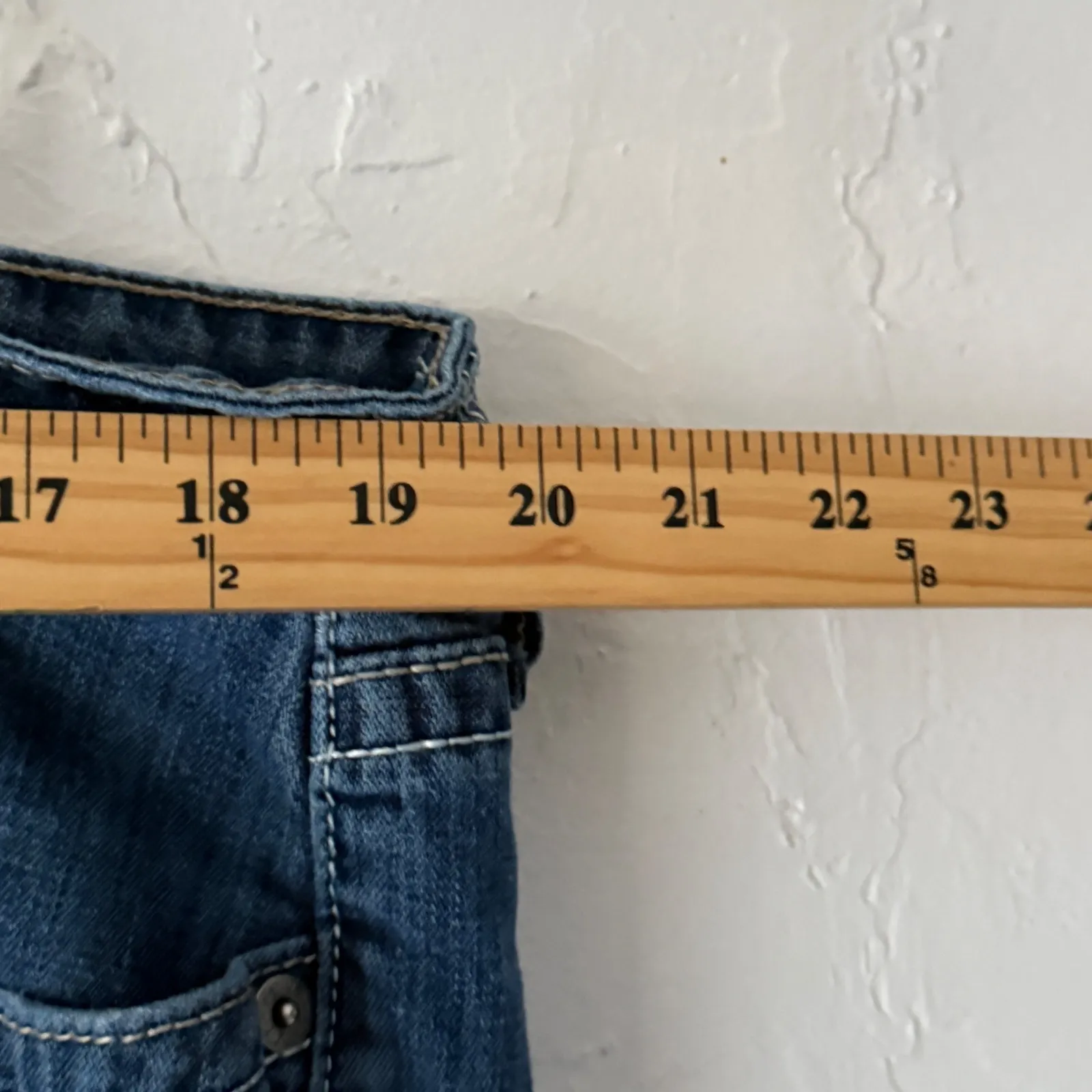 Cruel Girl Jeans Plus Size 19 Dark Wash Bootcut Western Embroidered‎ Pockets - Image 5