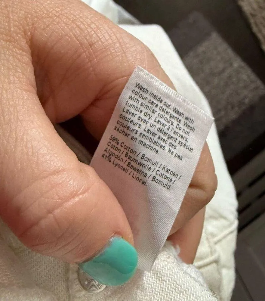 River Island Women’s 6 White Flare Jeans New - Image 7