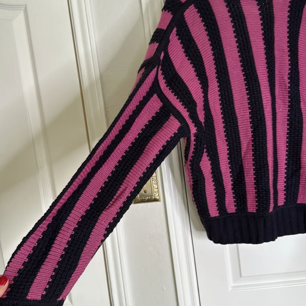 Equipment Femme 100% wool stripe sweater - Image 7