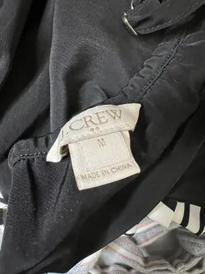 J.Crew Drapey Romper Black - Image 4