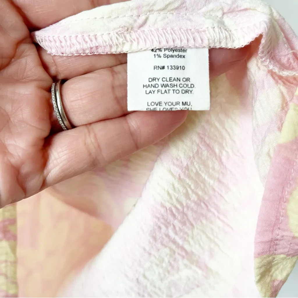 Show me Your Mumu Caroline Mini Dress in Lemonade Cheetah - Image 7