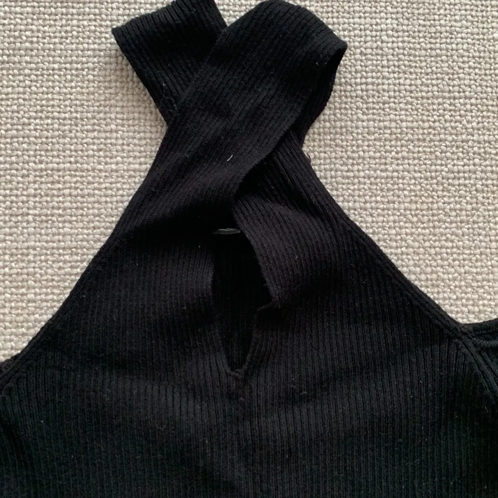 ASOS black cutout knit top - Image 4