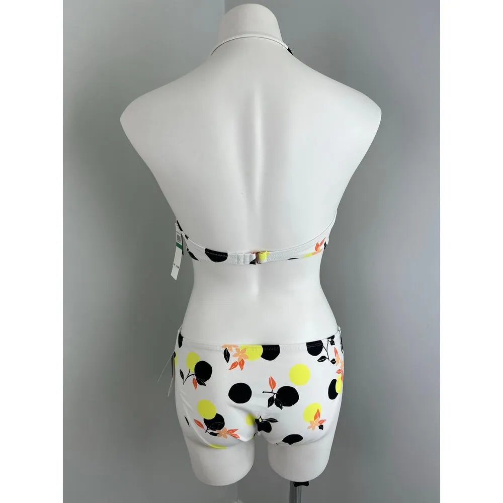 Hula Honey Citrus Printed Bandeau Bikini Set Large - Image 4