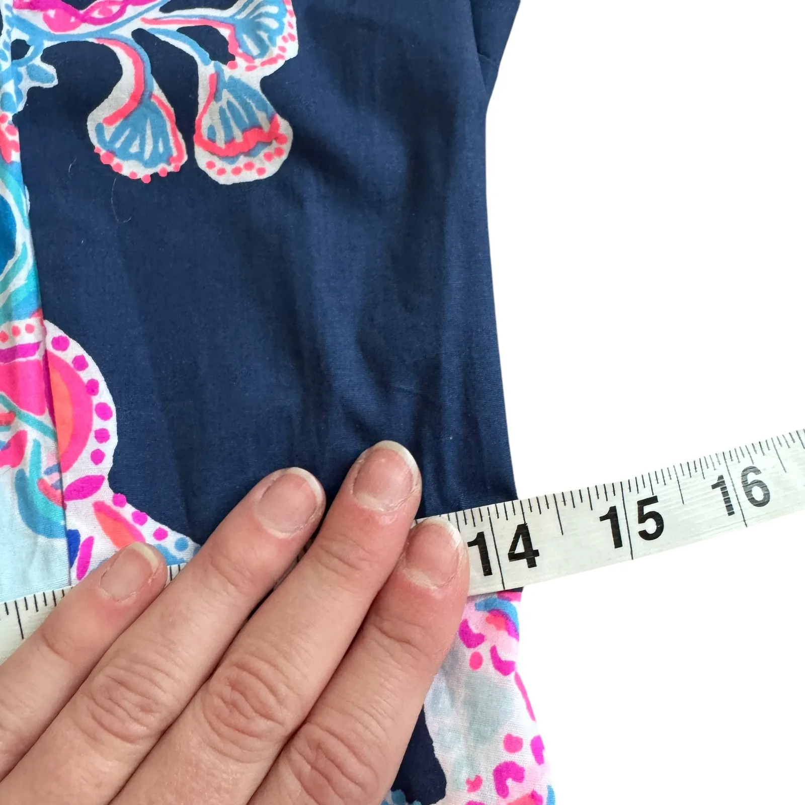 NEW Lilly Pulitzer Novah Stretch Midi Dress Navy Paisley - Image 10