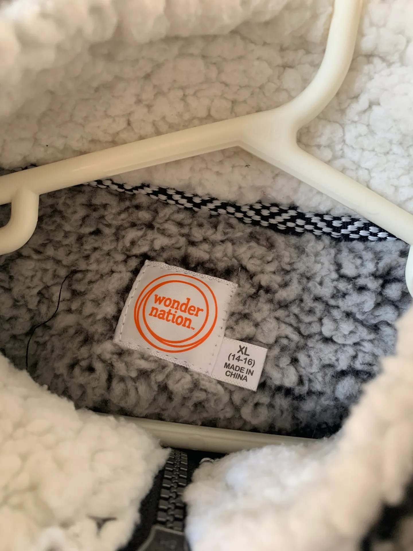 Walmart Sherpa Quarter Zip - Image 5