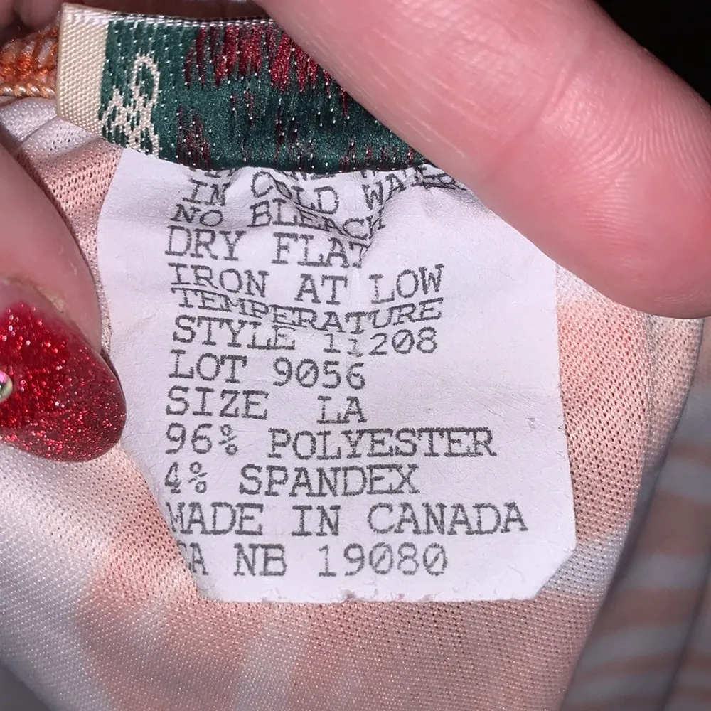 L’Amadei by d.p. Altomonte orange wave pattern one shoulder dress - Image 8