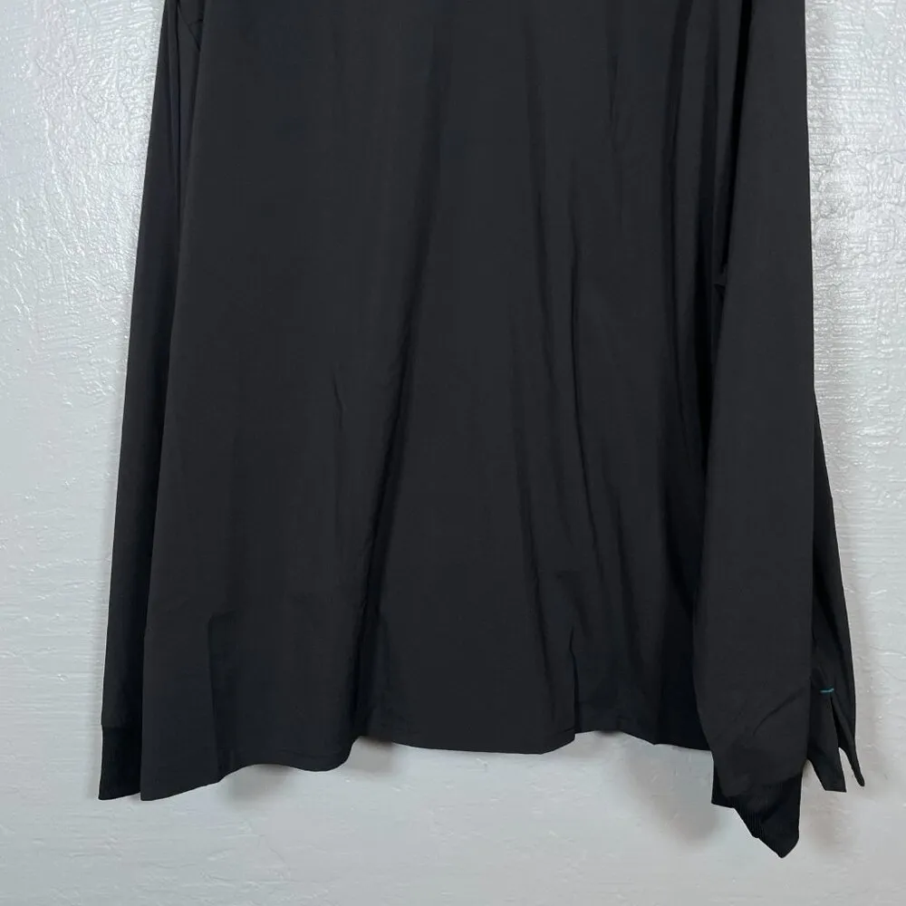 Koi Basics Women Plus Size 4X Black Hayden Jacket Zip Front Pockets Stretch - Image 7