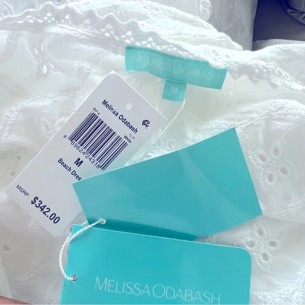 NEW Melissa Odabash Avery Cotton Kaftan Swim Cover - Image 5