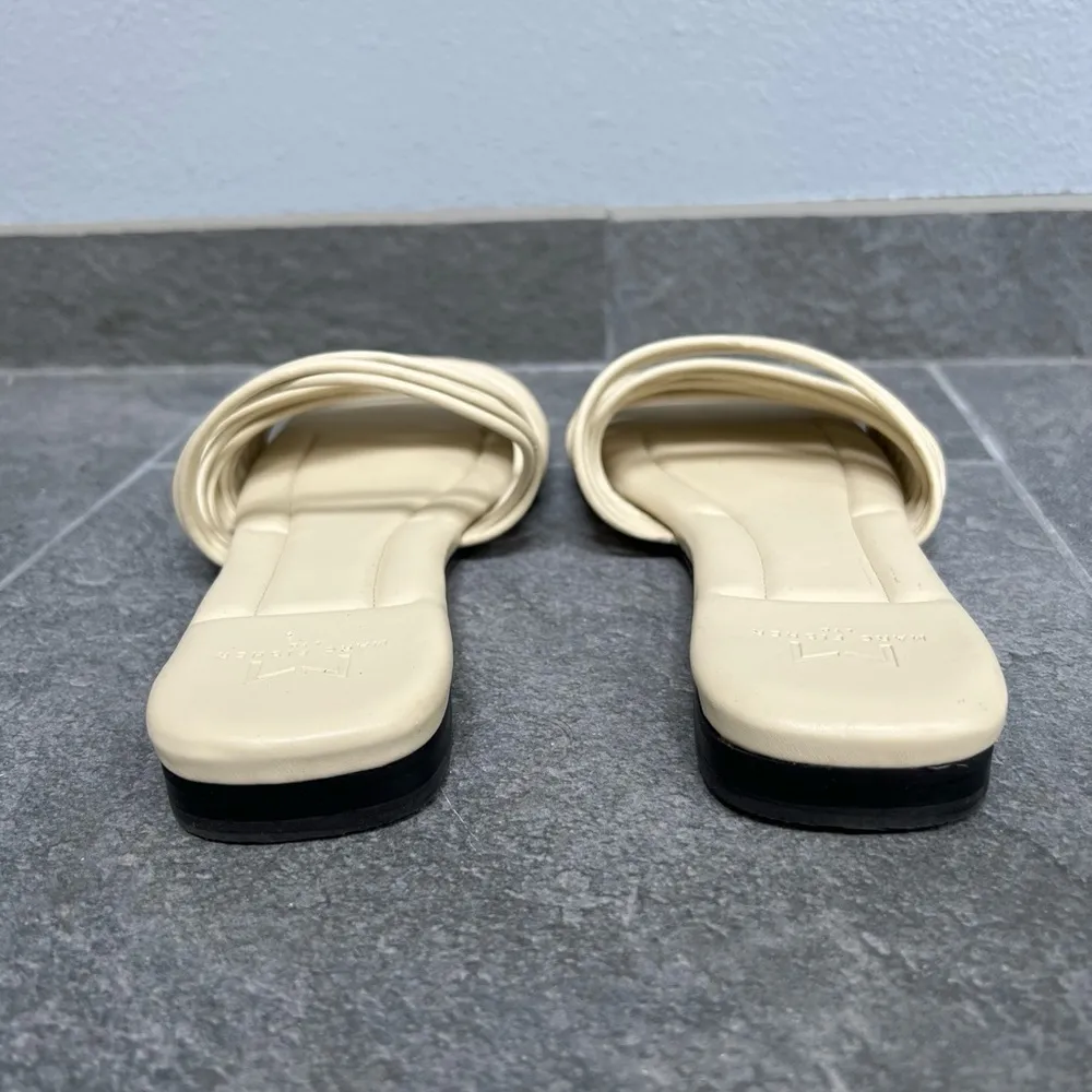 Marc Fisher Maddie‎ Ivory Cream Slip On Slides - Image 6