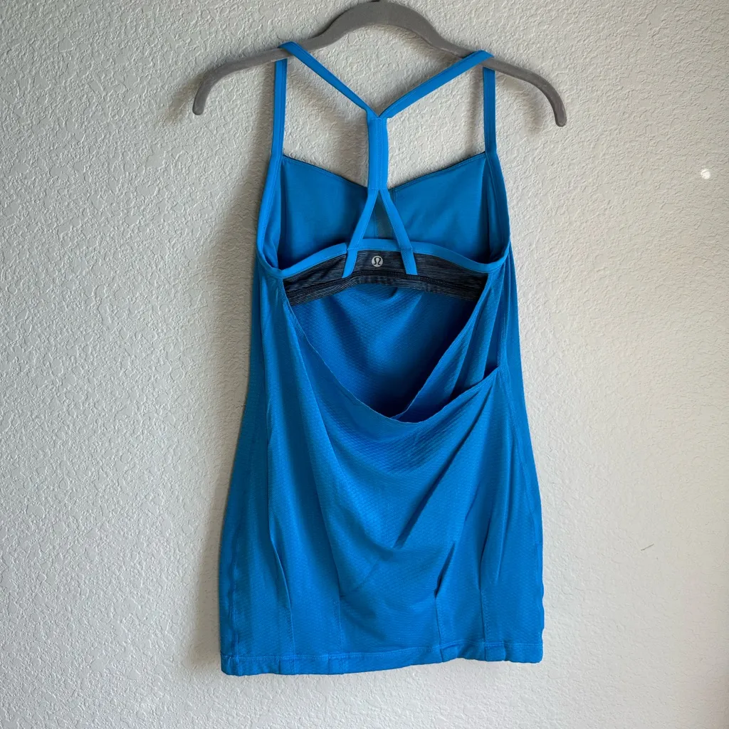 💙Lululemon CYB Blue Open Back Tank Top - Image 6