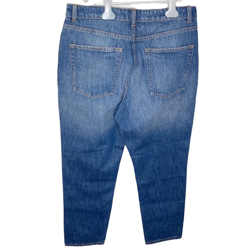 Topshop mid-blue wash mom jeans size 32 - Image 47