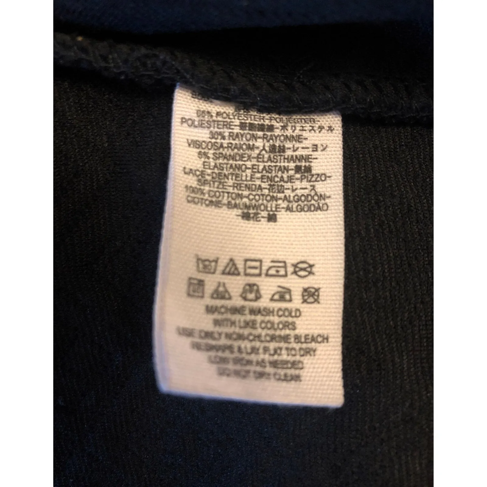 Free people black story teller skirt with see through lace side slit size small - Image 8