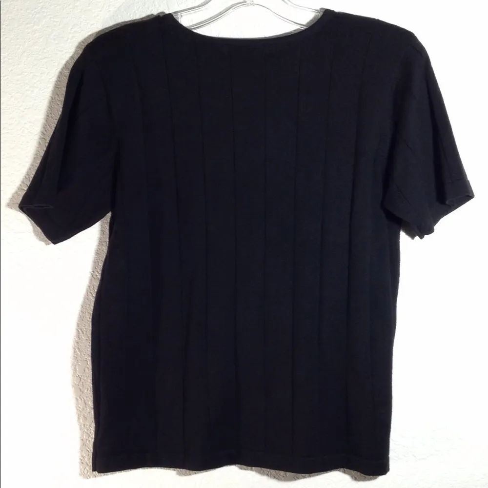 FINAL MARKDOWN Ladies' dressbarn Short Sleeve Sweater medium - Image 4