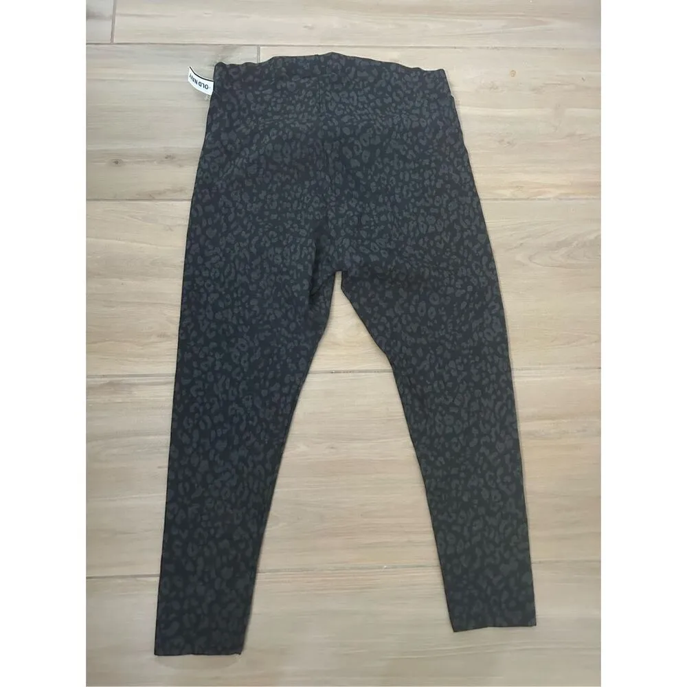 NEW~ Old Navy High-Waisted Leopard-Print Ankle Leggings XL - Image 3
