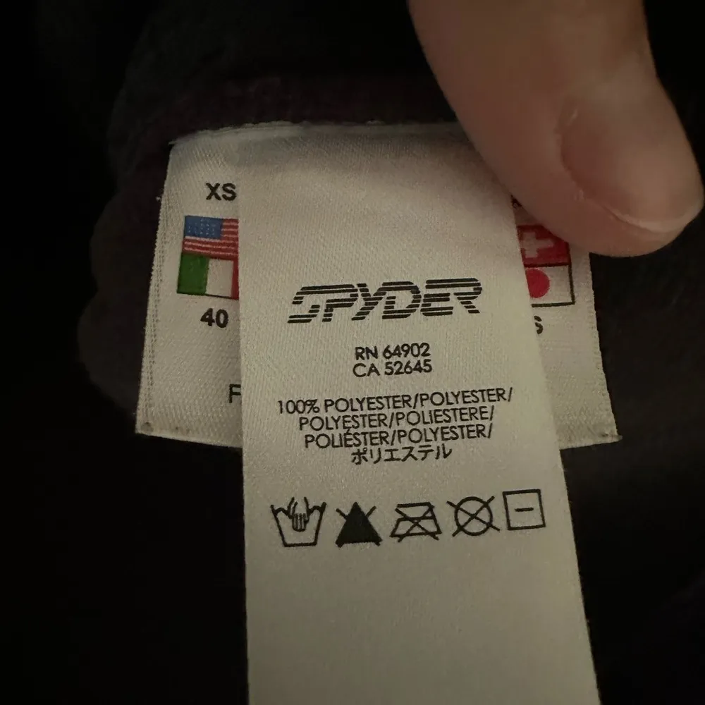 Spyder  Purple Ski Jacket Performance Fit - Image 4