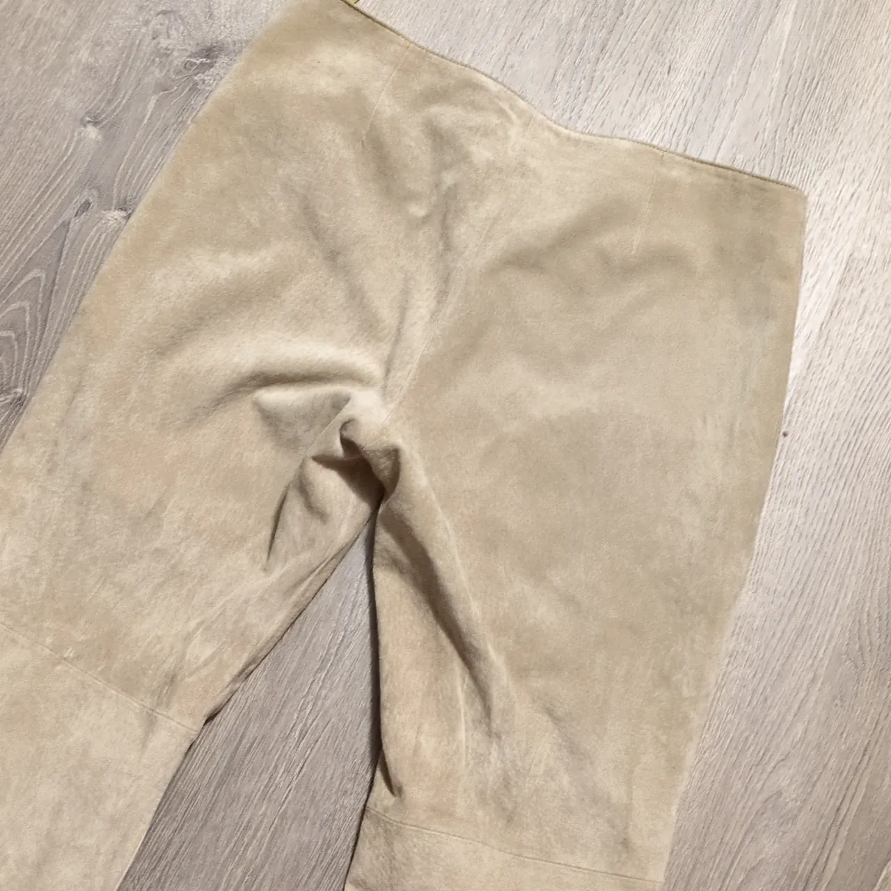 Wilson's Leather Pelle Studio Cream Pants Size 12 - Image 12