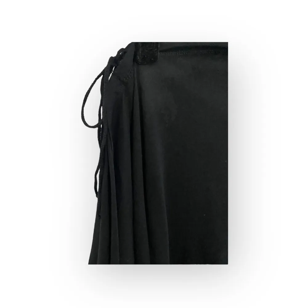 HTF: new Hard Tail ★ Float Layer Wrap Lightweight Cotton Mini Skirt ★ Black ★ S - Image 13
