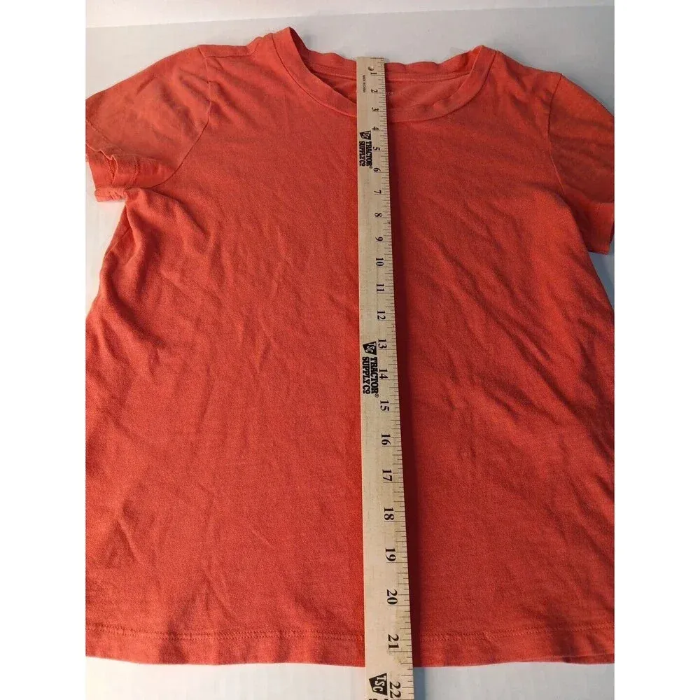 Eileen Fisher RedOrange Basic Organic Cotton Soft Stretch Comfy Active Lounge Xs - Image 3