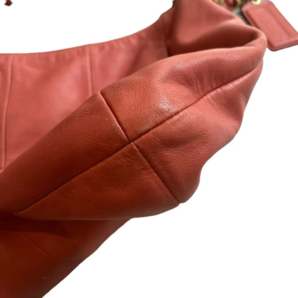 Coach 16808 Kristen Hobo Convertible Purse in Peony Pink - Image 15