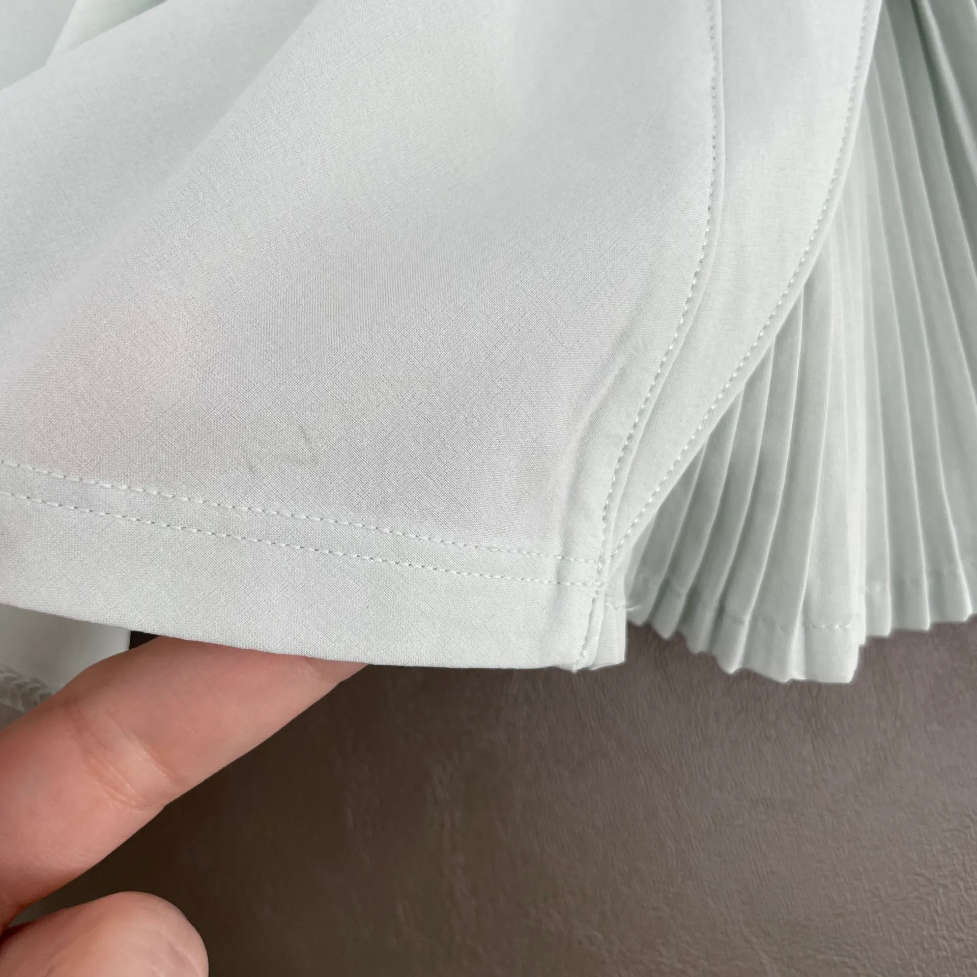 Play Off The Pleats Skirt Springtime Mint Green Athletic Skort Size 6 - Image 15