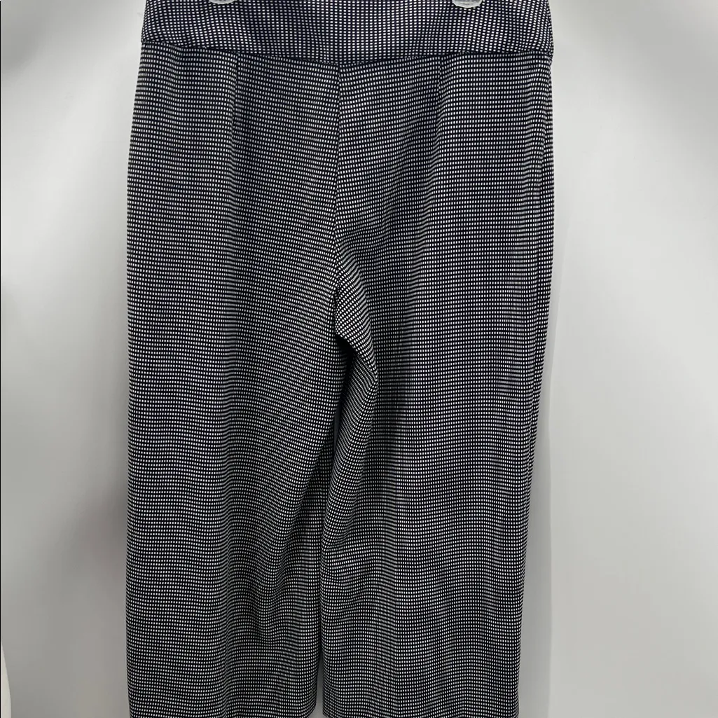 Alfani Black and White Checkered Gauchos Culottes - Image 5