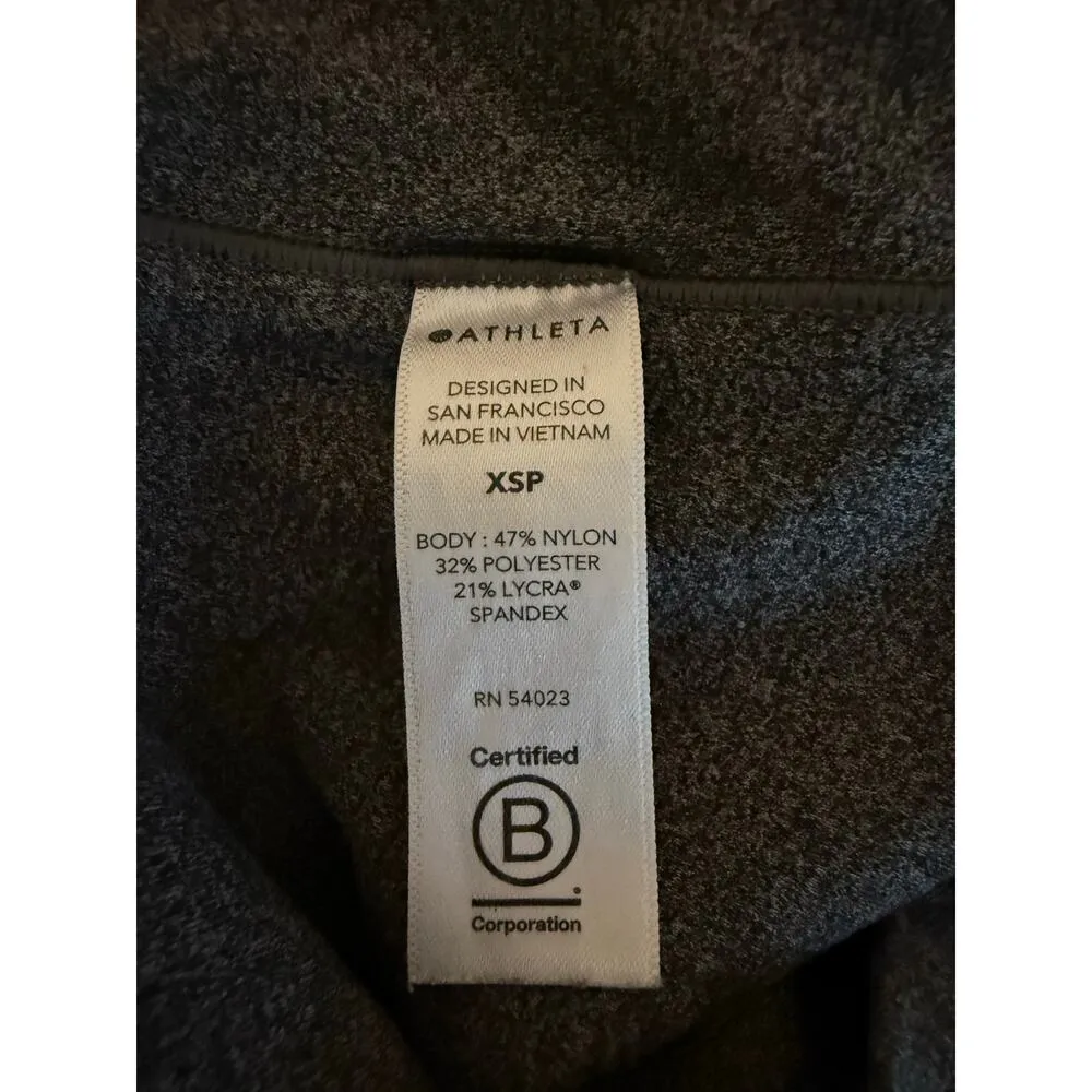 Athleta Salutation Stash 7/8 Tight High Rise Legging Women’s Size XS Petite Gray - Image 5