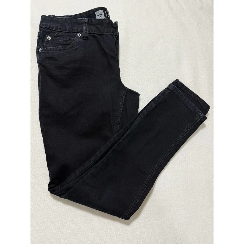 Mossimo Skinny Jeans Women’s Size 10 Black Stretch Comfort Casual Denim - Image 3