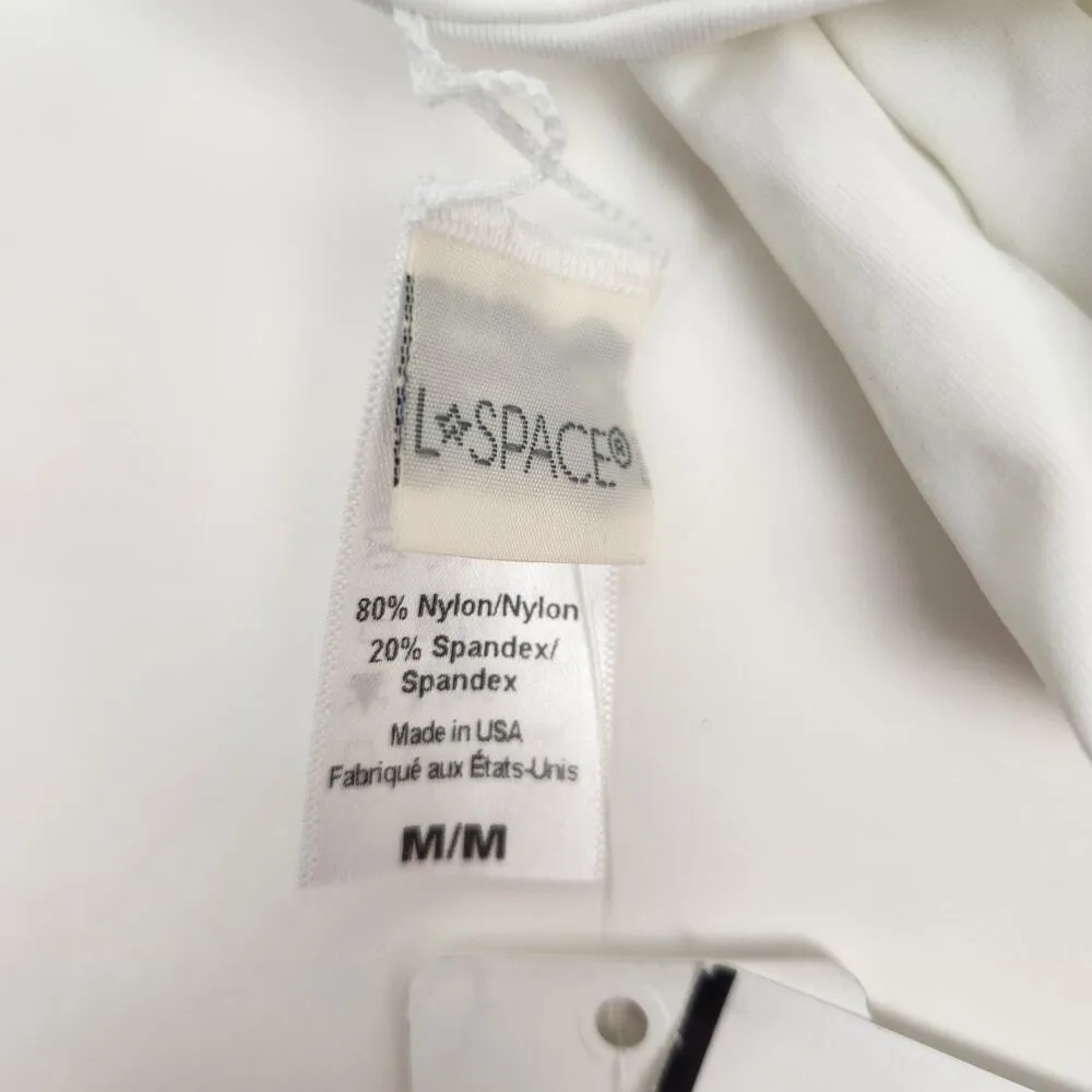 L*Space Tori Bikini Top in White Size Medium Underwire NWT - Image 5