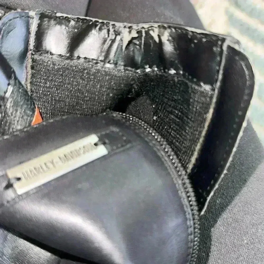 Harley Davidson Boots Ankle Booties Womens 7.5 Black Leather Motorcycle Destinee - Image 9