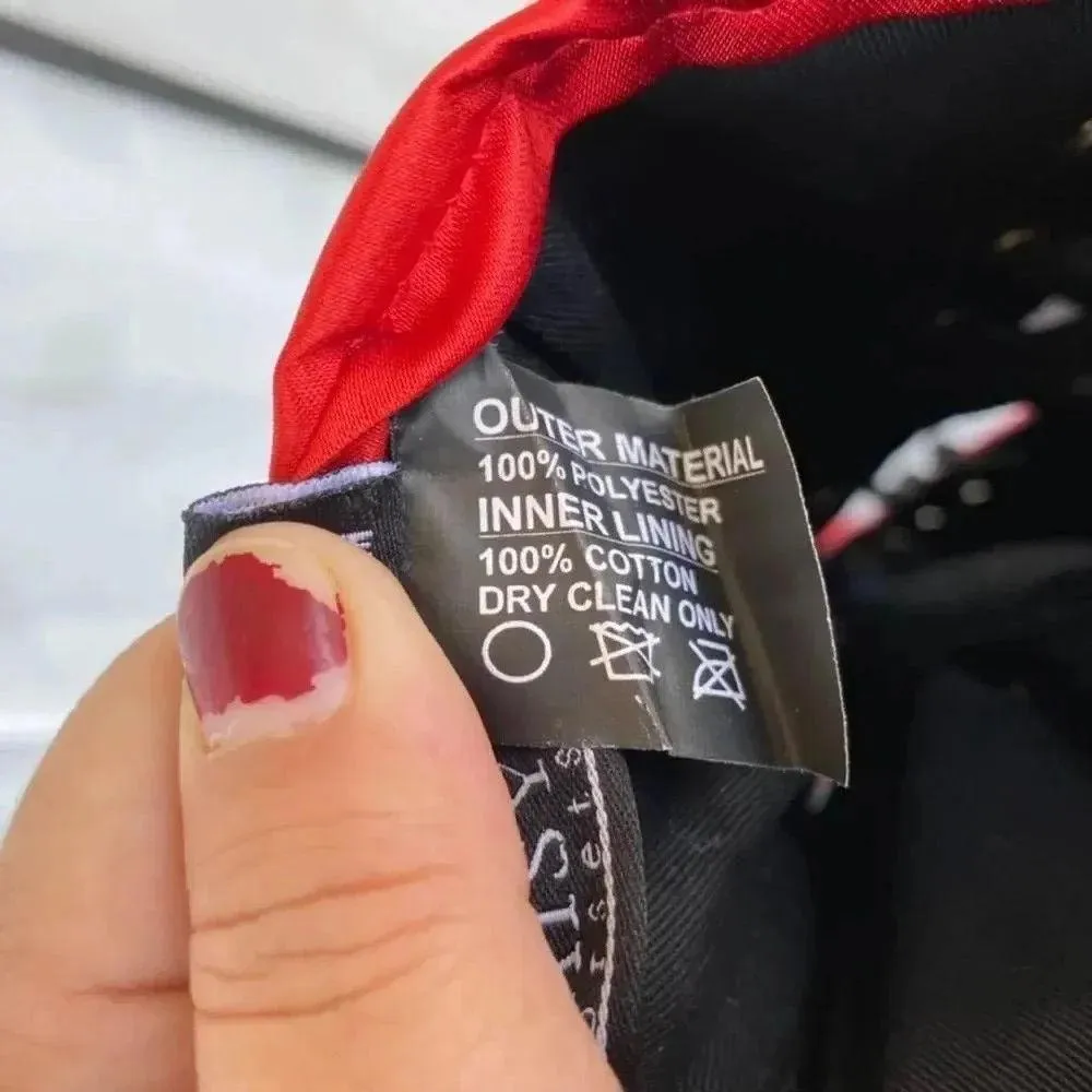 Lavish Red Satin Corset Romper sz small - Image 11