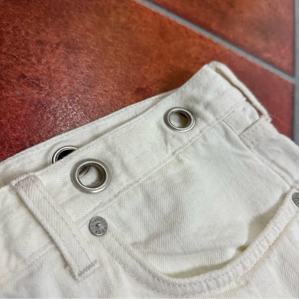 Free People Sashed and Relaxed Shorts in White - Image 4