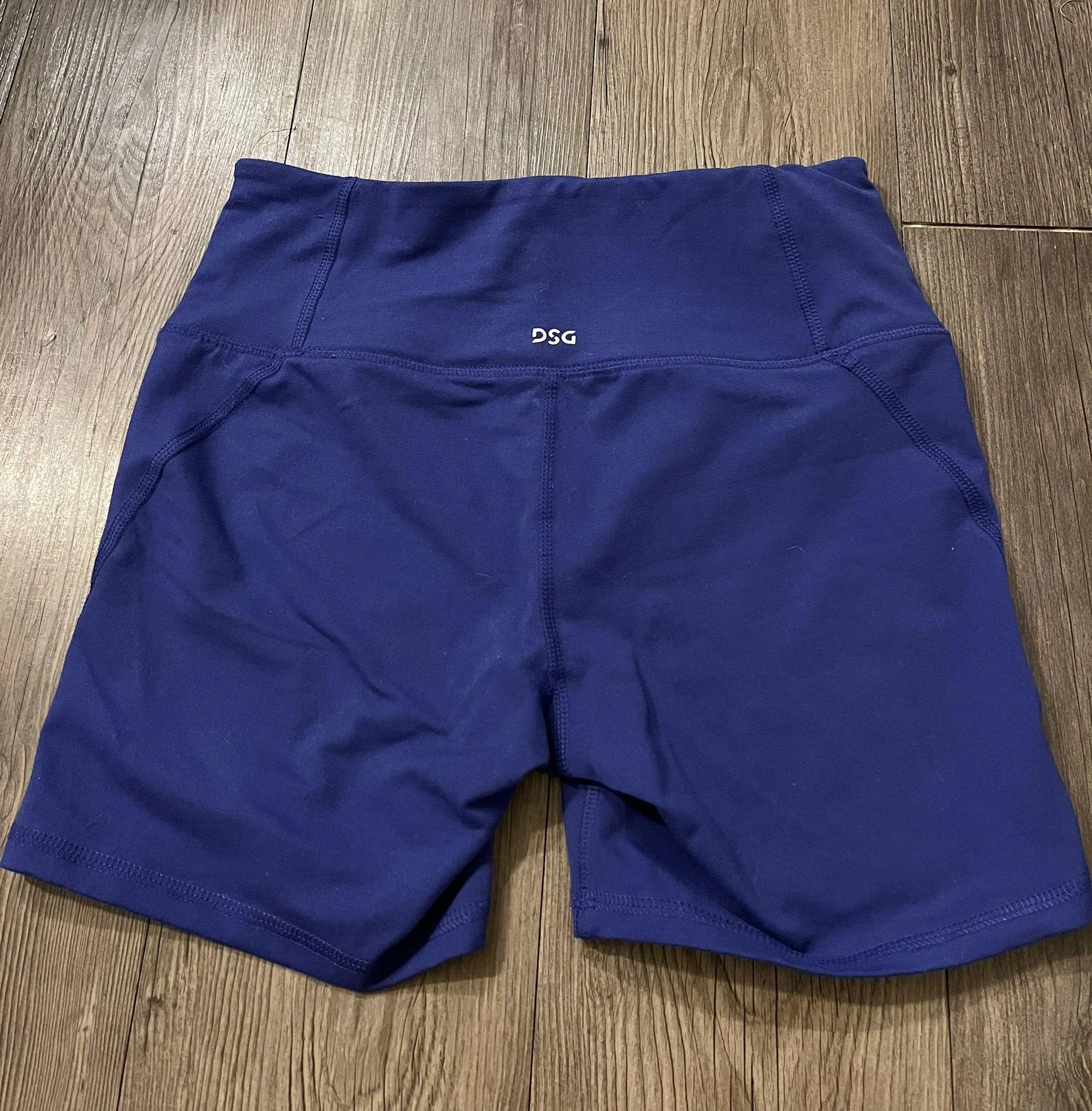 DSG Biker Shorts Blue - Image 2