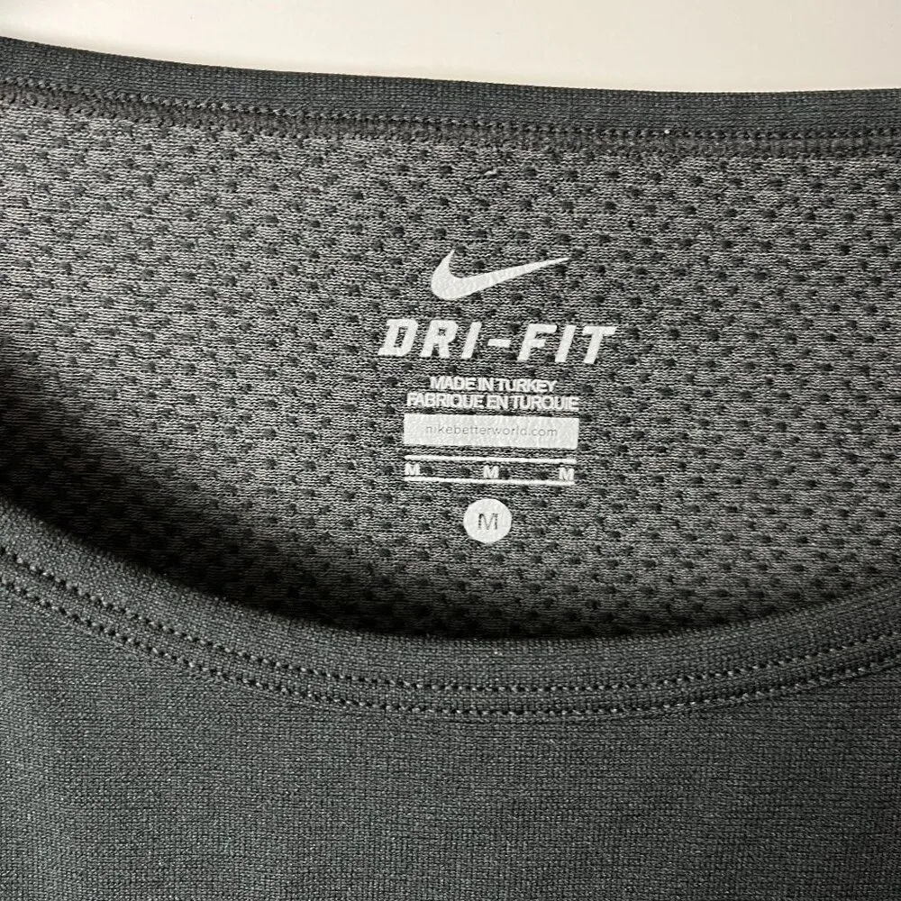 Nike Dri Fit T Shirt Womens Black Small S Tee - Image 10