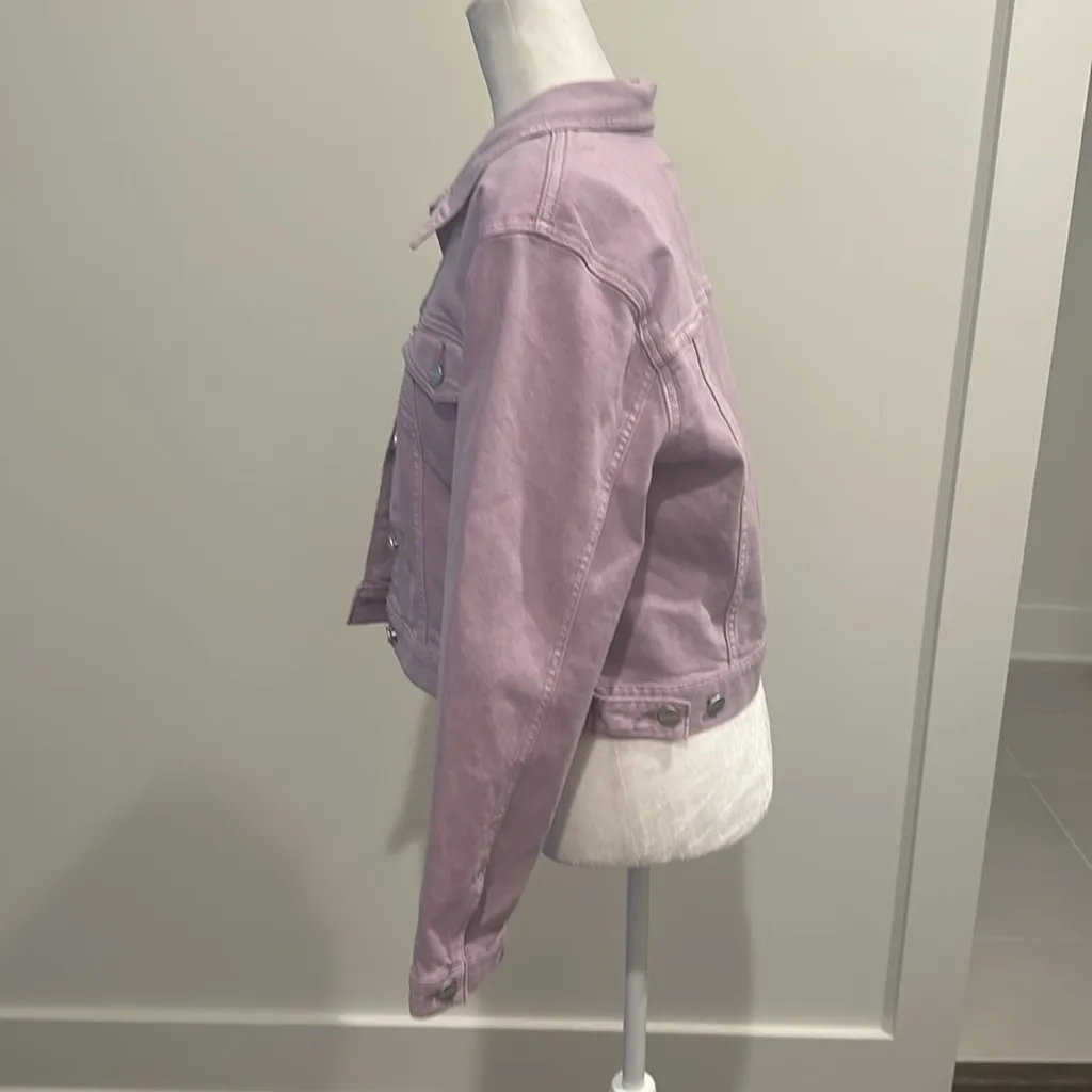 NWT Sanctuary Stevie Cropped Denim Jacket Sz S - Image 5