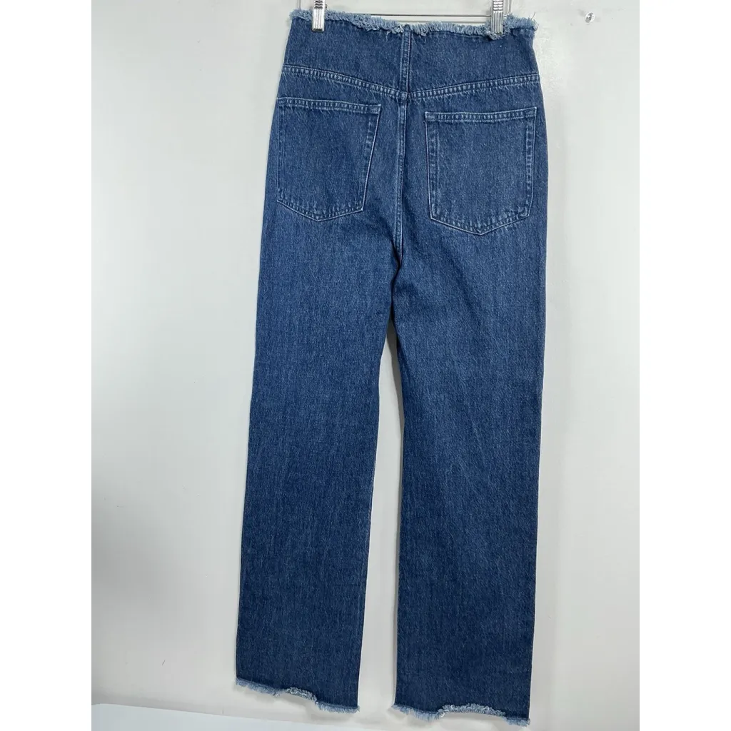 Womans Excellent Condition Weworewhat Frayed Blue Jeans Size 28 0073/Y-2 - Image 2