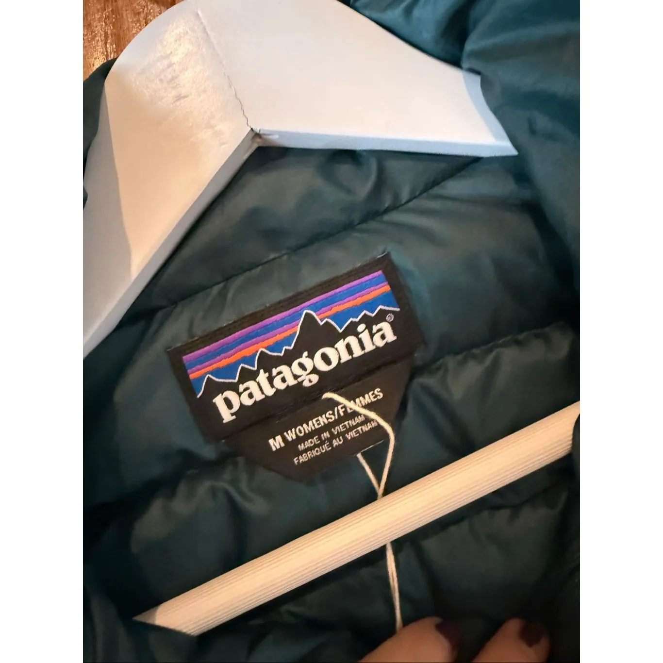 Patagonia NWT down puffer vest borealis green M - Image 4