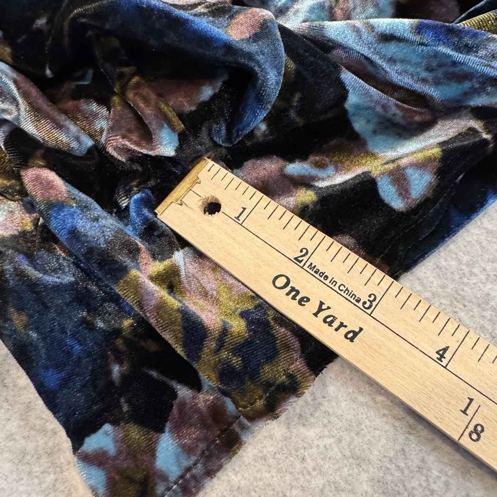 Urban Outfitters Festival Whimsigoth Fairy Romper Womens Medium Blue Velvet - Image 16