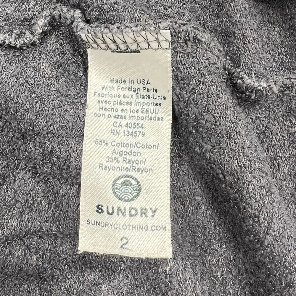 Sundry Camo Full Zip Hoodie 2/M - Image 10