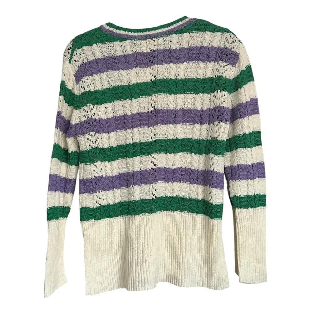 etcetera striped knit sweater NWT - Image 3