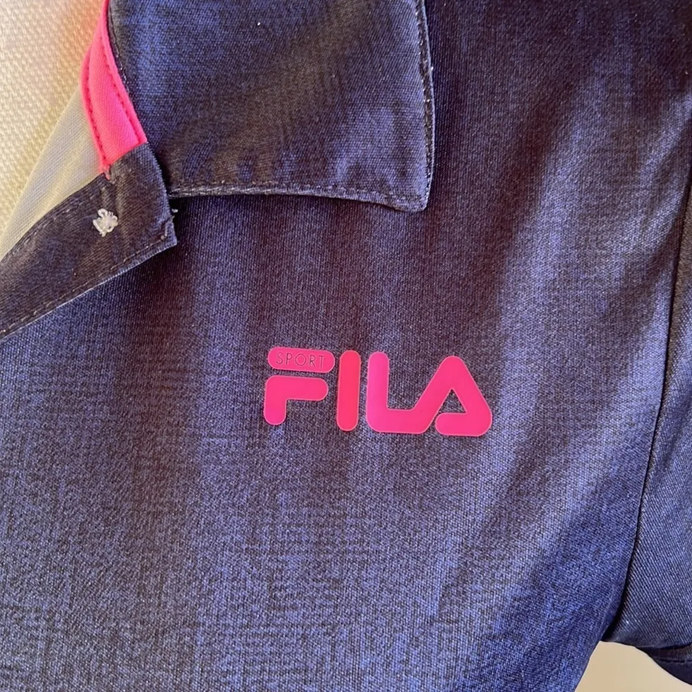 FILA Sport Fitted Golf Polo - Image 3