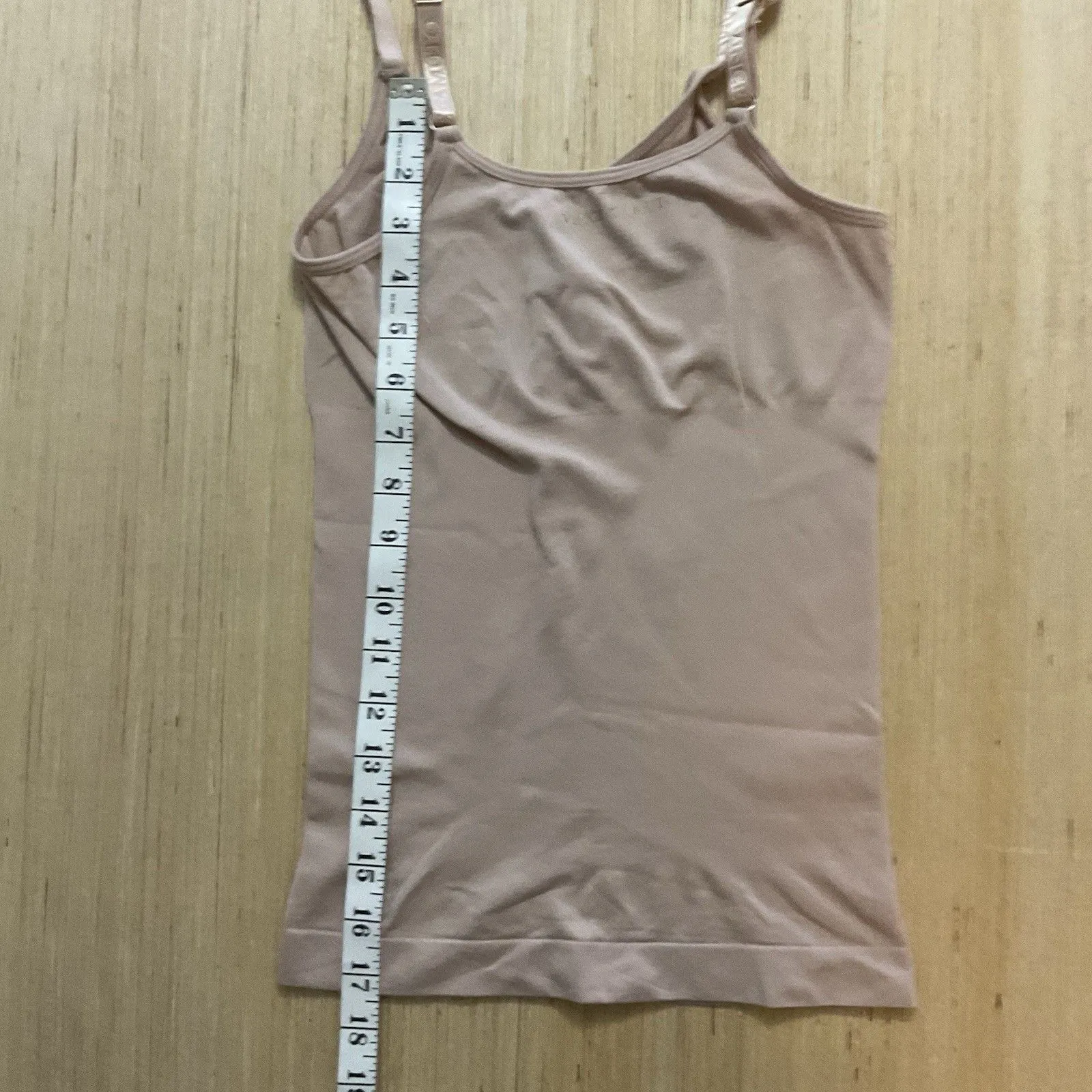 Vince Camuto Tan Adjustable Strap Camisole Tank Medium - Image 4