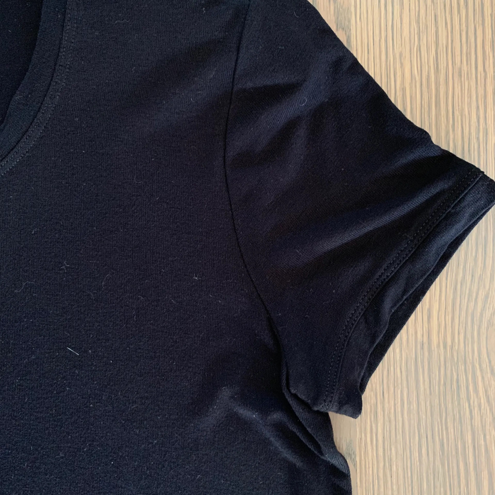 Anneta Short Sleeve A-line Swing Dress Black Size Small - Image 5