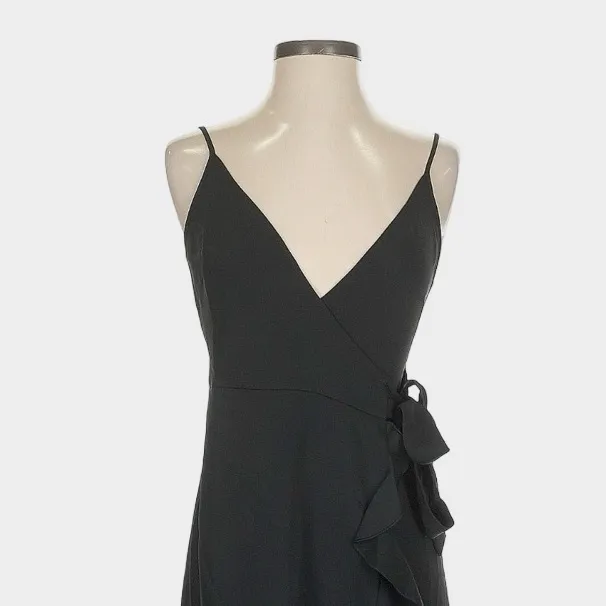 Wilfred Soleia Wrap Dress XS Black - Image 5